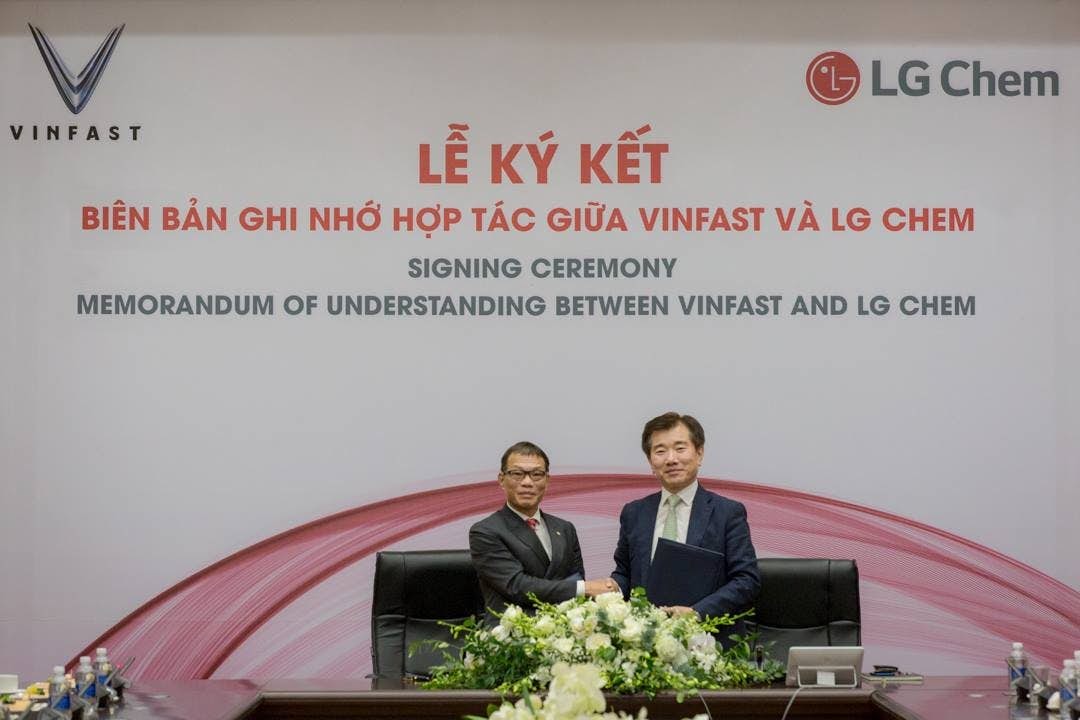 VinFast và LG Chem